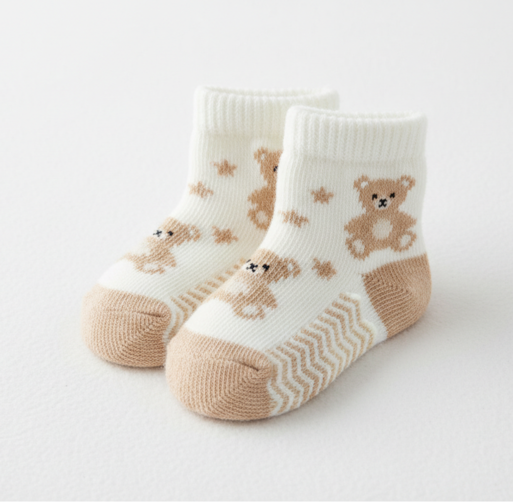 Newborn Socks Pattern Display