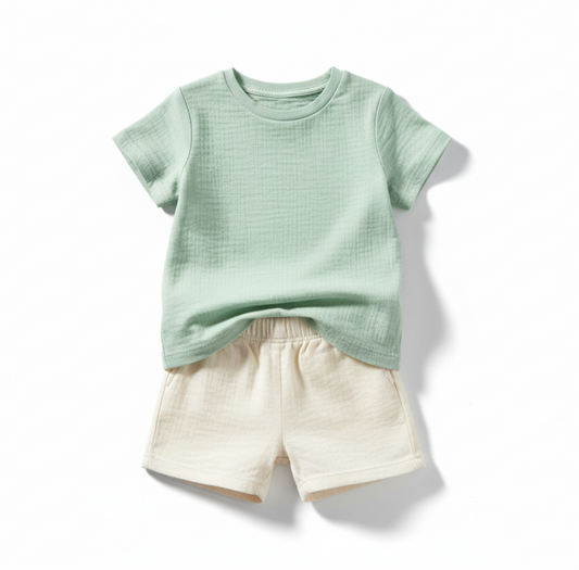 T-Shirt & Shorts Set - Front View